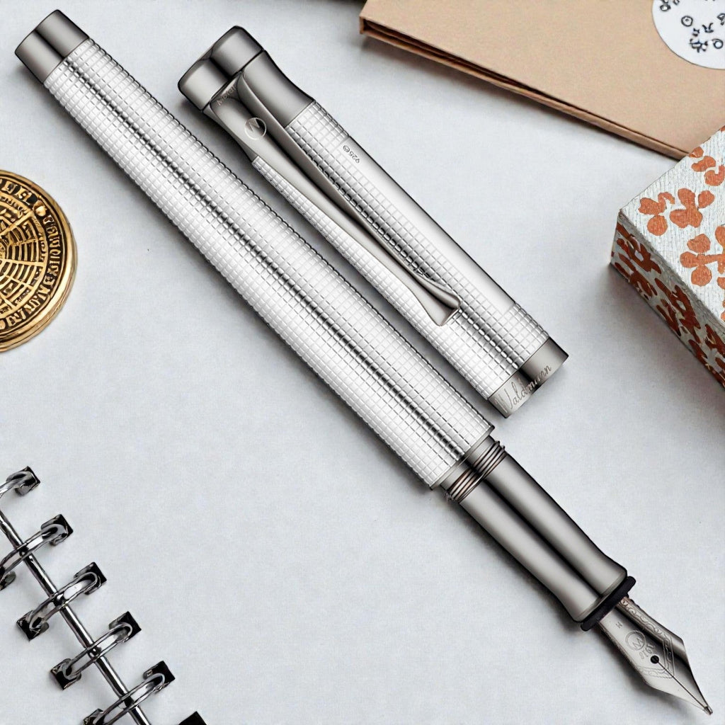 Waldmann Tango Silver Square RT Fountain Pen