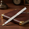Waldmann Tango Starburst Galaxy Grey CT 18CT Fountain Pen
