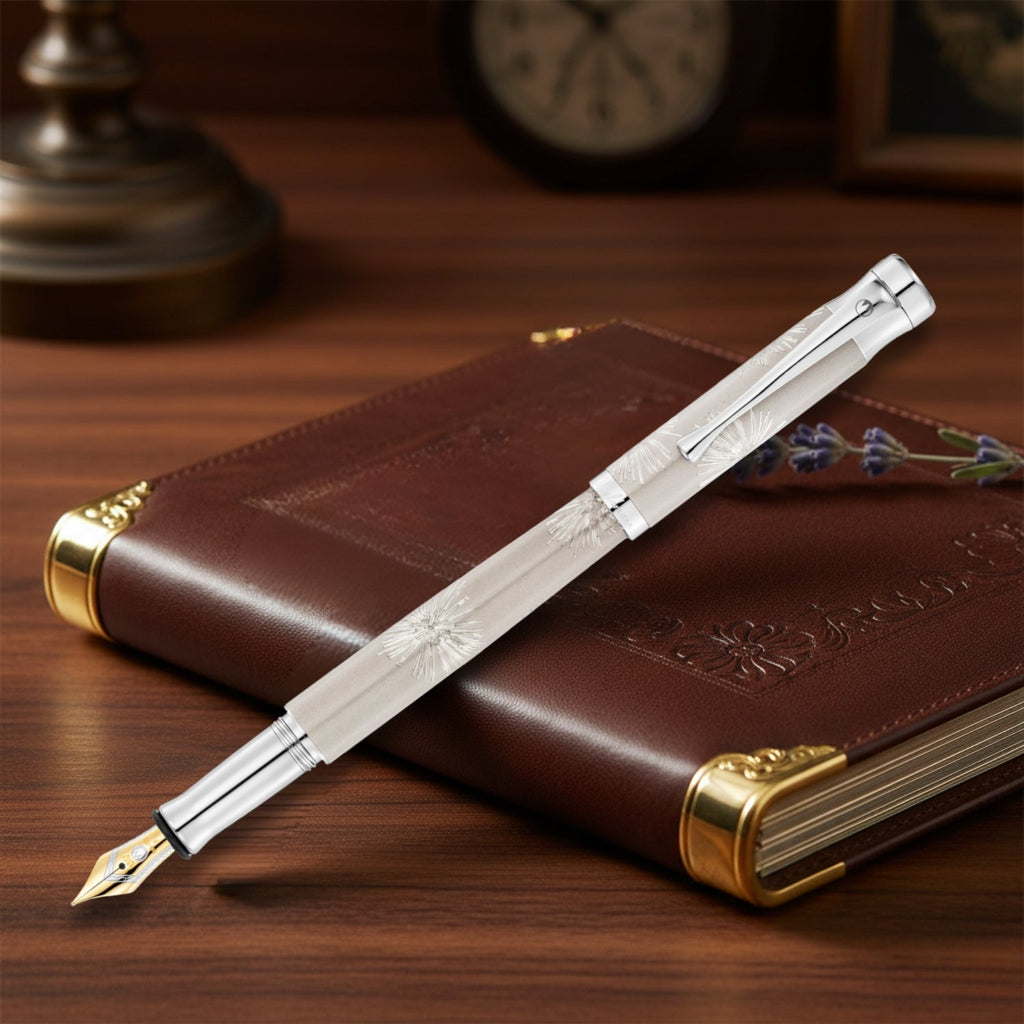 Waldmann Tango Starburst Galaxy Grey CT 18CT Fountain Pen