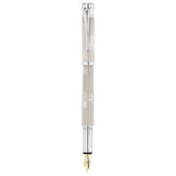 Waldmann Tango Starburst Galaxy Grey CT 18CT Fountain Pen
