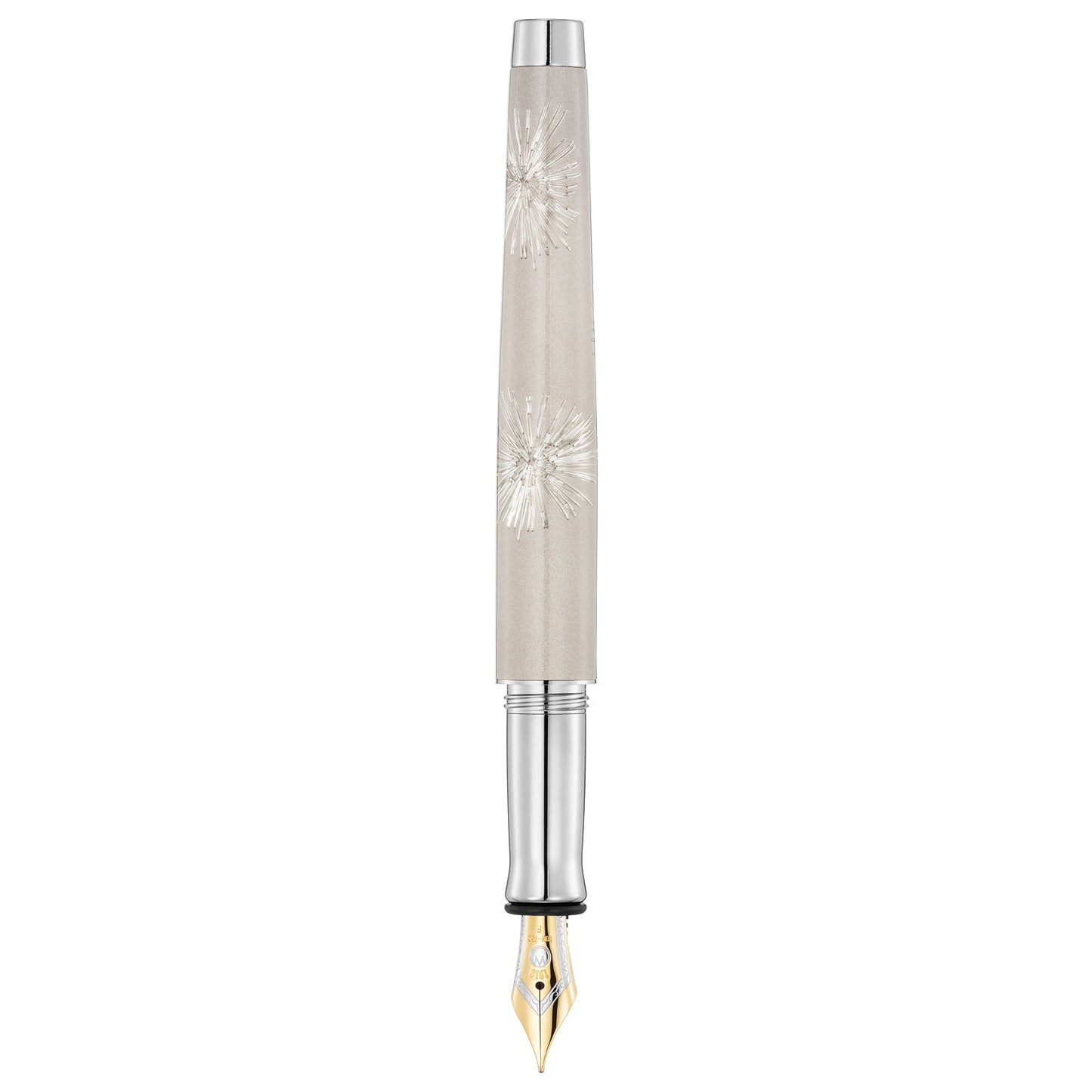 Waldmann Tango Starburst Galaxy Grey CT 18CT Fountain Pen