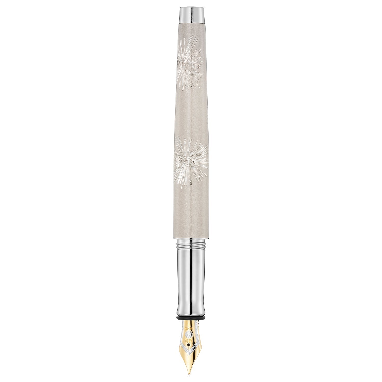 Waldmann Tango Starburst Galaxy Grey CT 18CT Fountain Pen