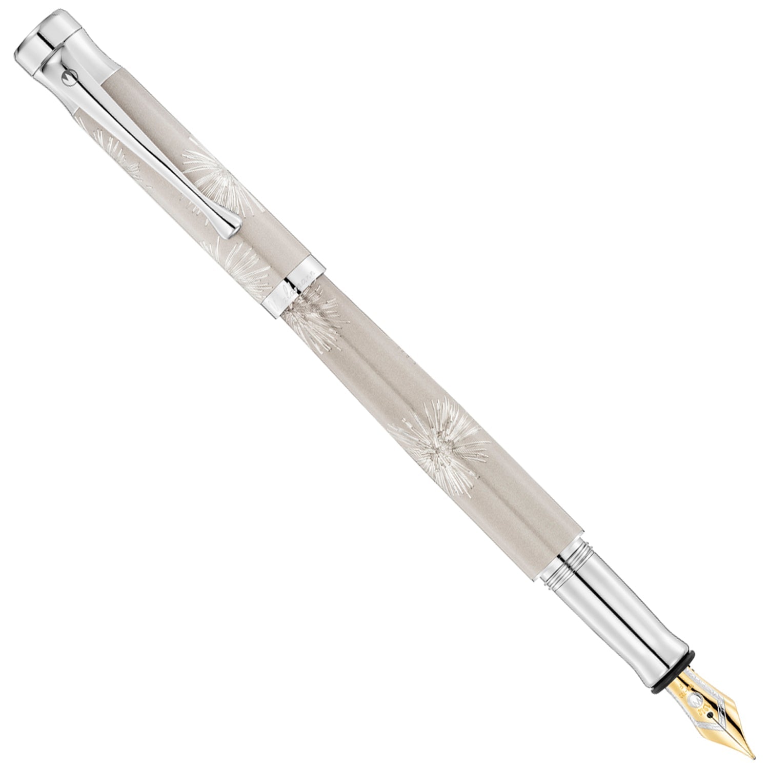 Waldmann Tango Starburst Galaxy Grey CT 18CT Fountain Pen
