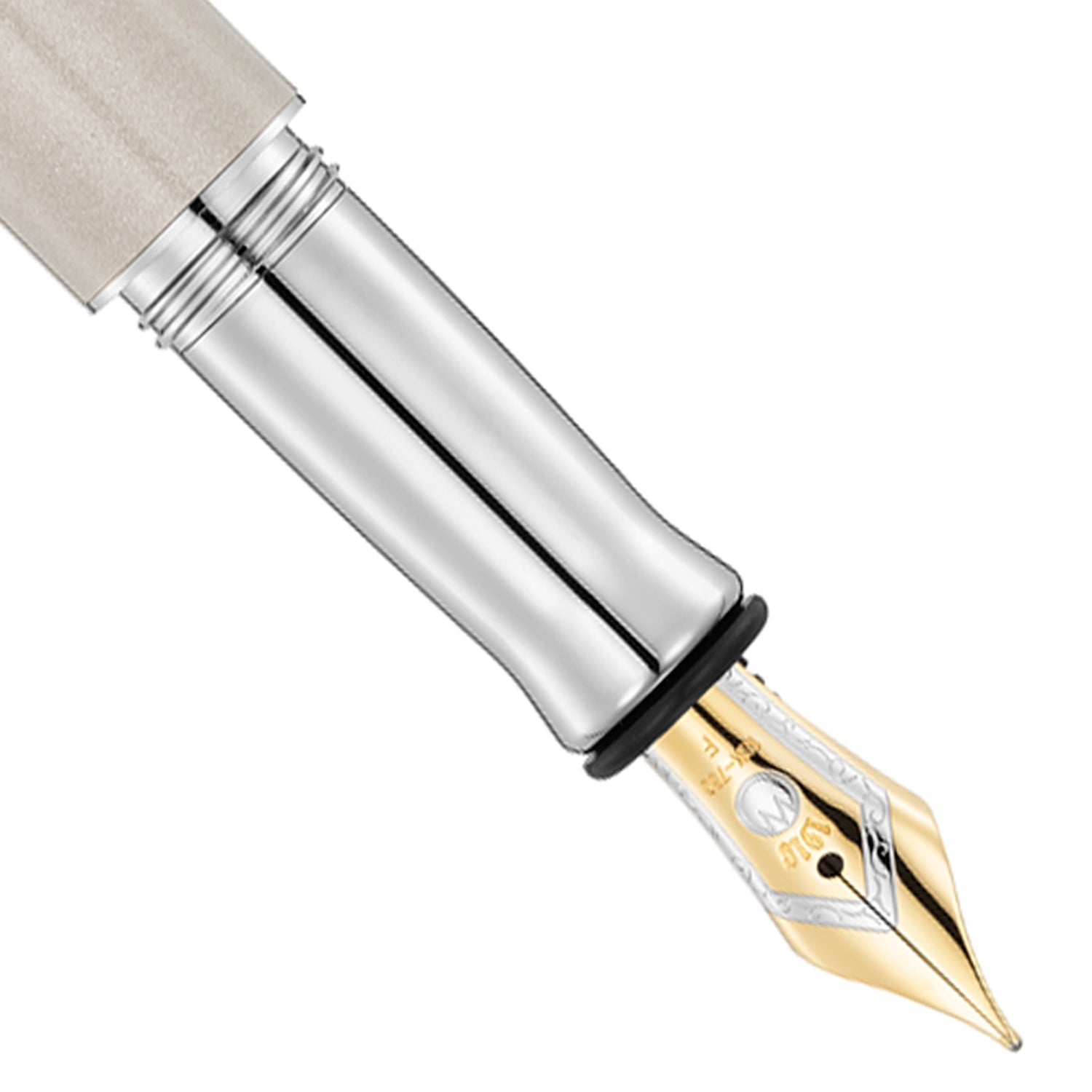 Waldmann Tango Starburst Galaxy Grey CT 18CT Fountain Pen