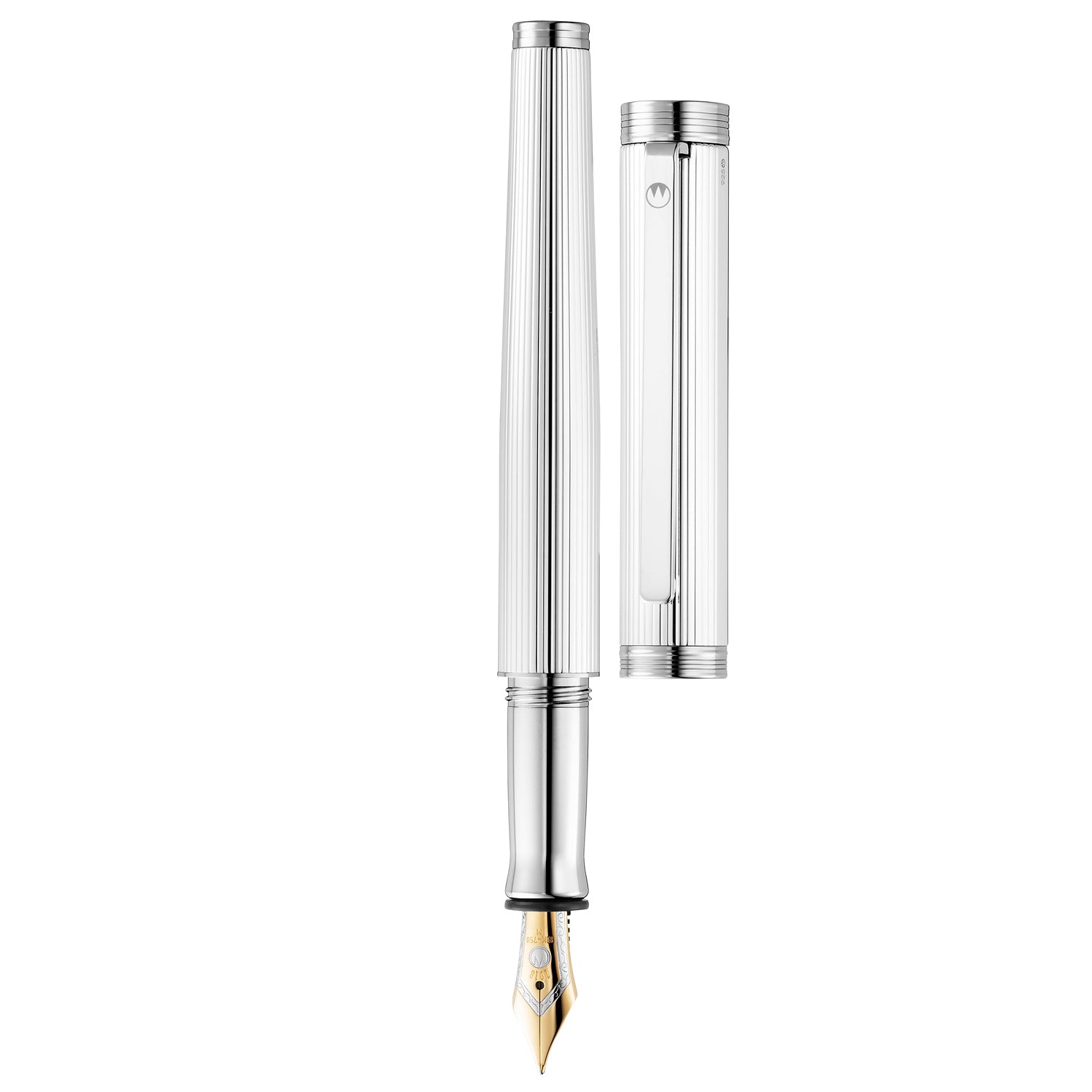 Waldmann Tapio Silver CT 18CT Fountain Pen