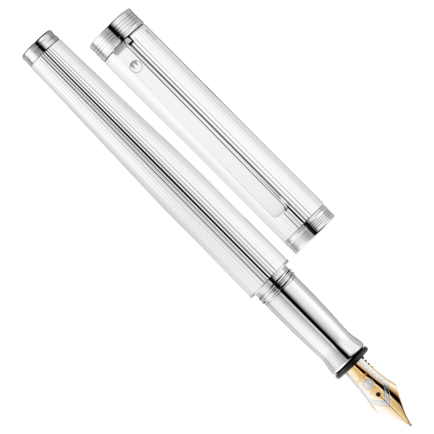 Waldmann Tapio Silver CT 18CT Fountain Pen