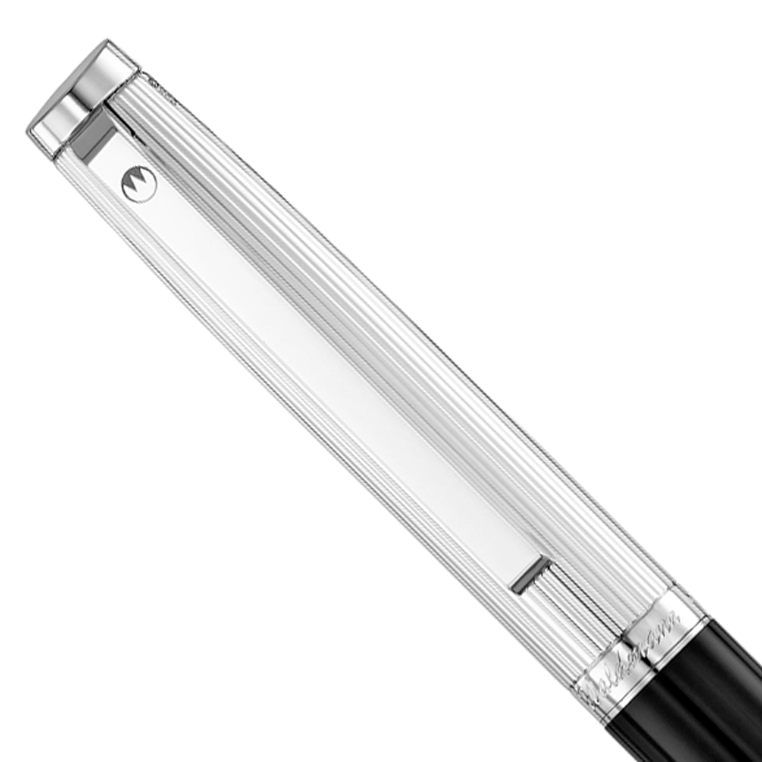 Waldmann Tuscany Black/Silver CT Fountain Pen