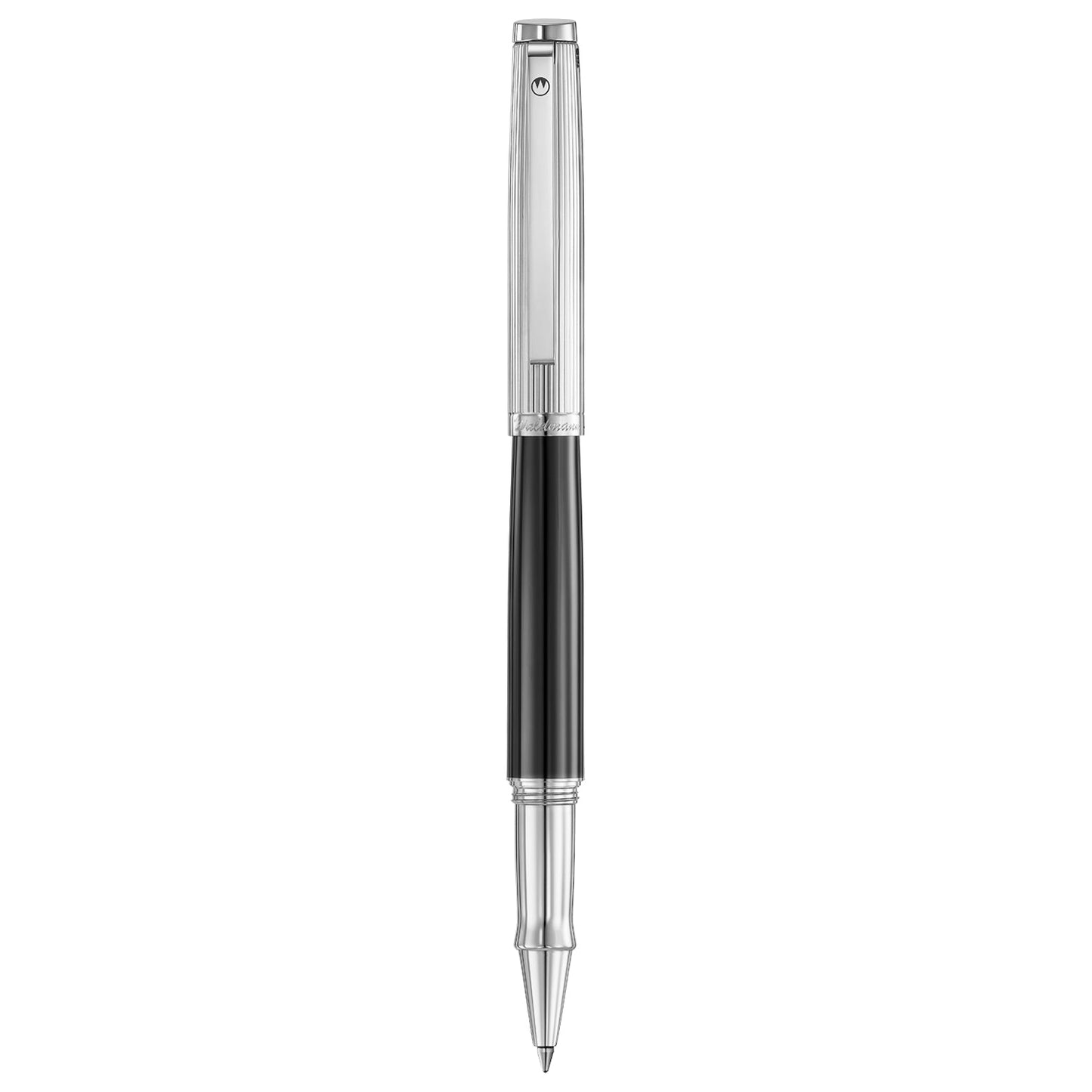 Waldmann Tuscany Black/Silver CT Roller Ball Pen 0050