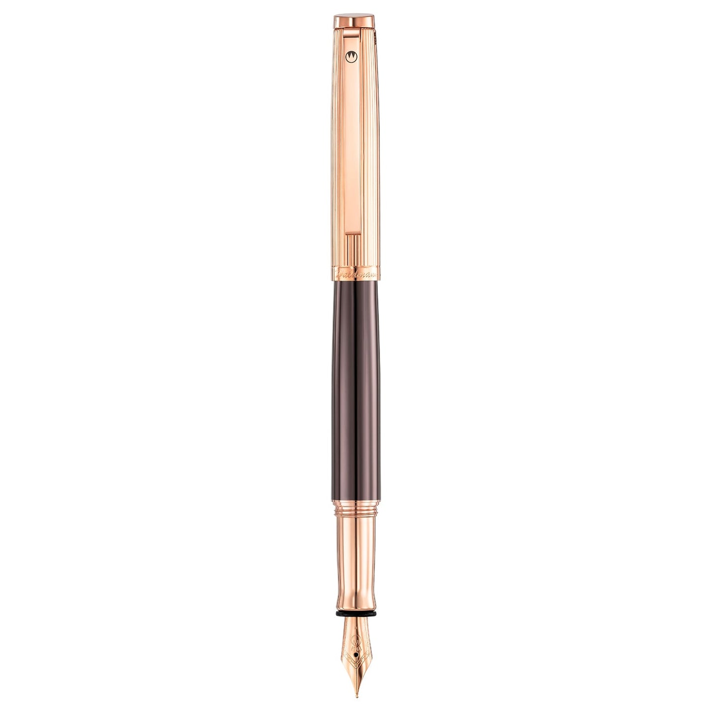 Waldmann Tuscany Chocolate/Rose Gold RGT Fountain Pen