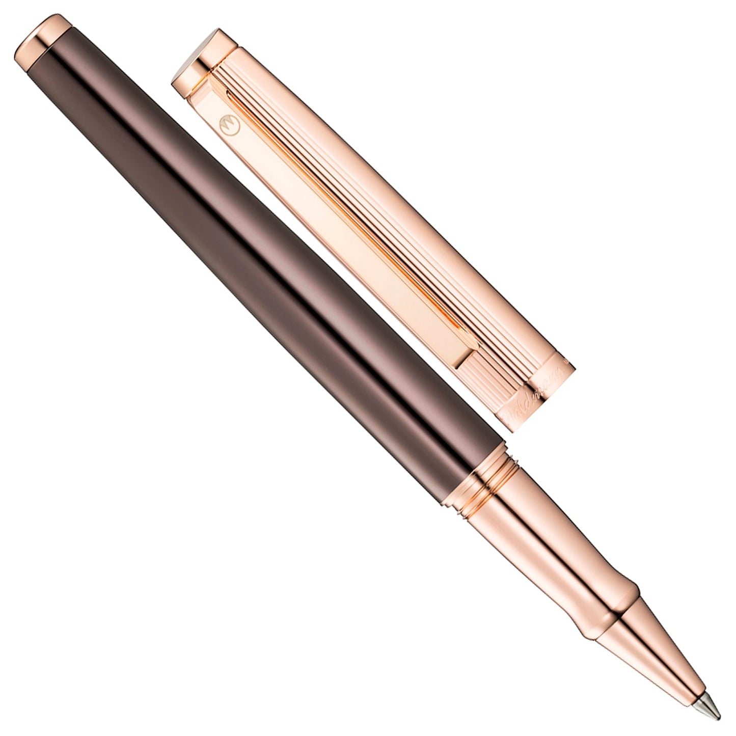 Waldmann Tuscany Chocolate/Rose Gold RGT Roller Ball Pen 0053