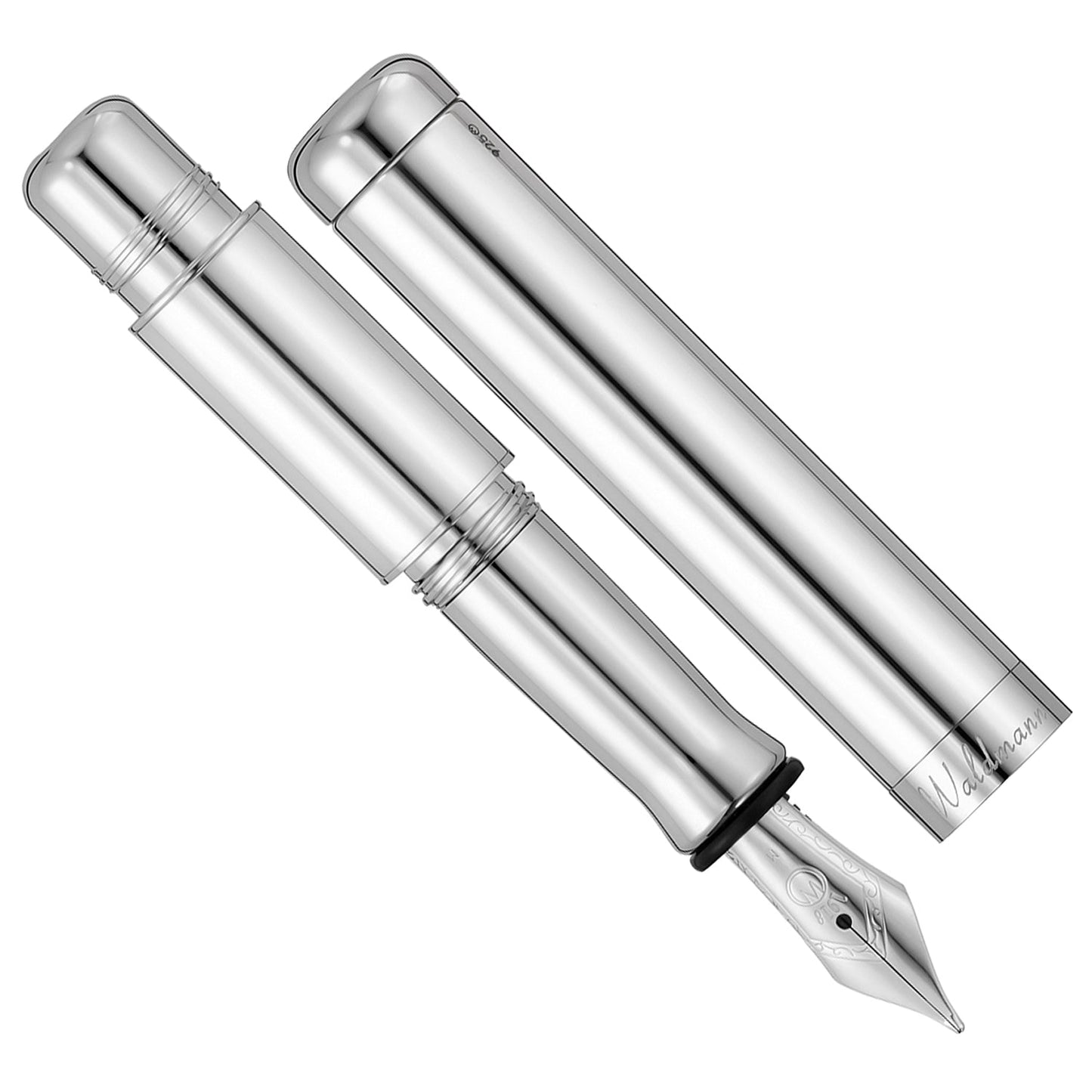 Waldmann Voyager Silver CT Fountain Pen