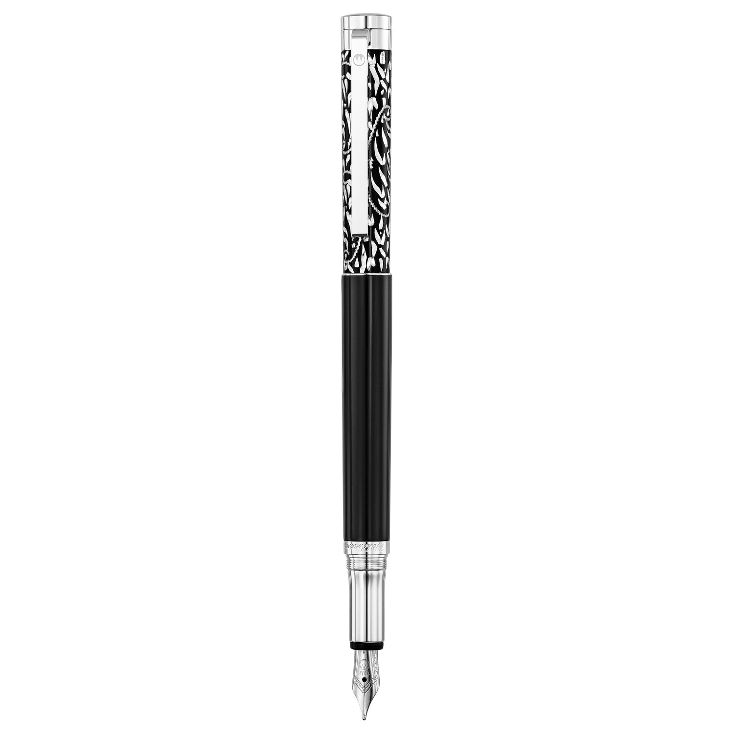 Waldmann Xetra Vienna Black CT Fountain Pen