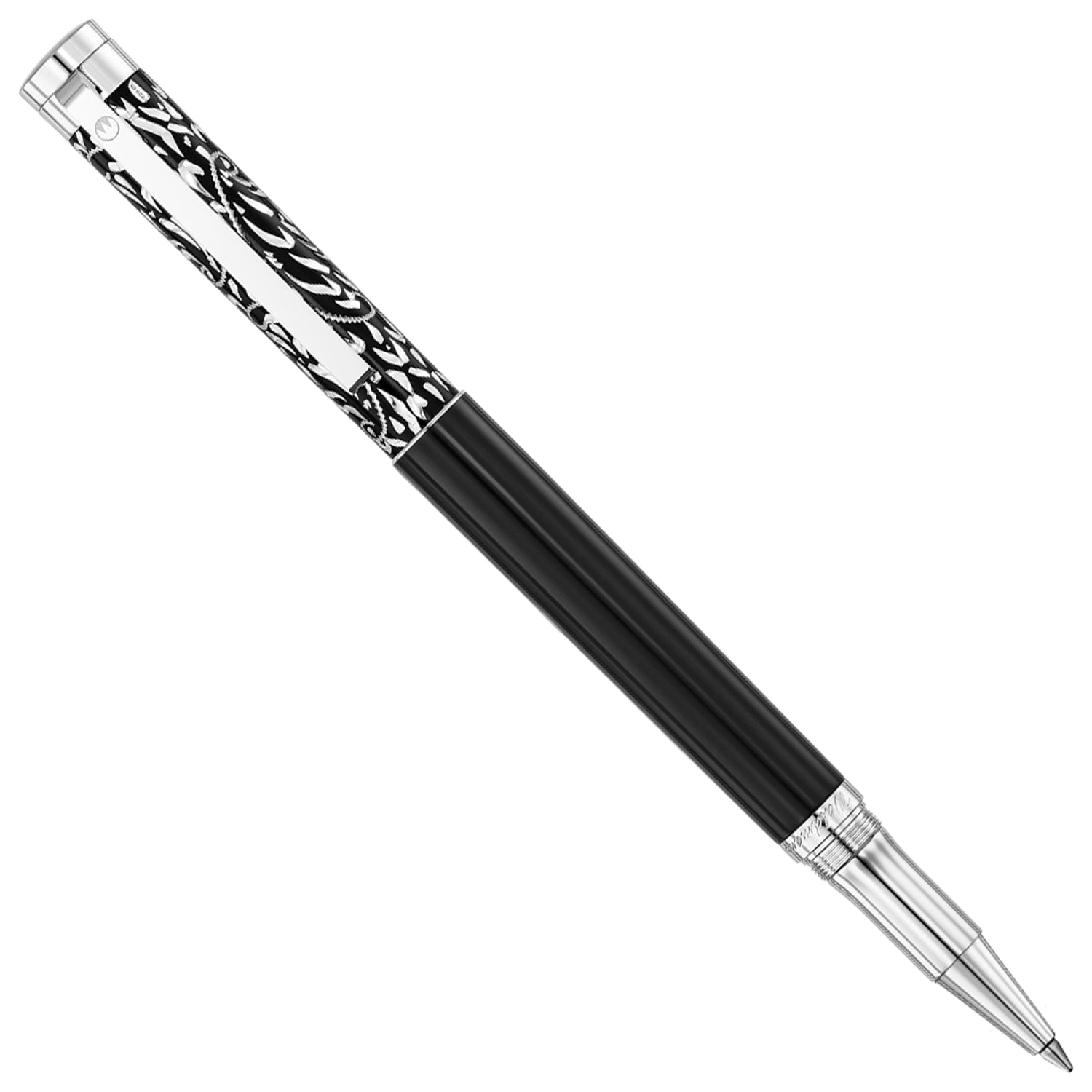 Waldmann Xetra Vienna Black CT Roller Ball Pen 0044