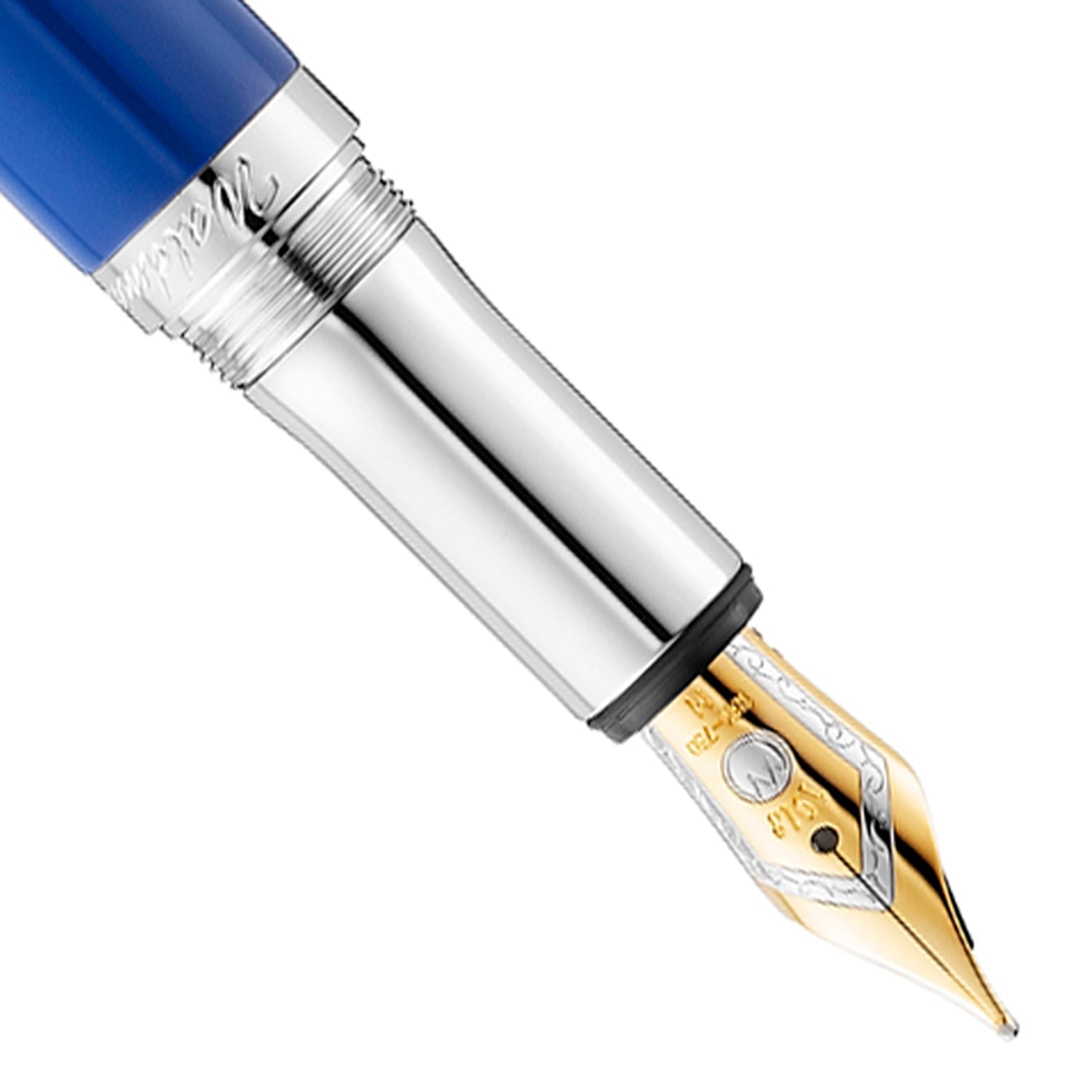 Waldmann Xetra Vienna Blue CT 18CT Fountain Pen