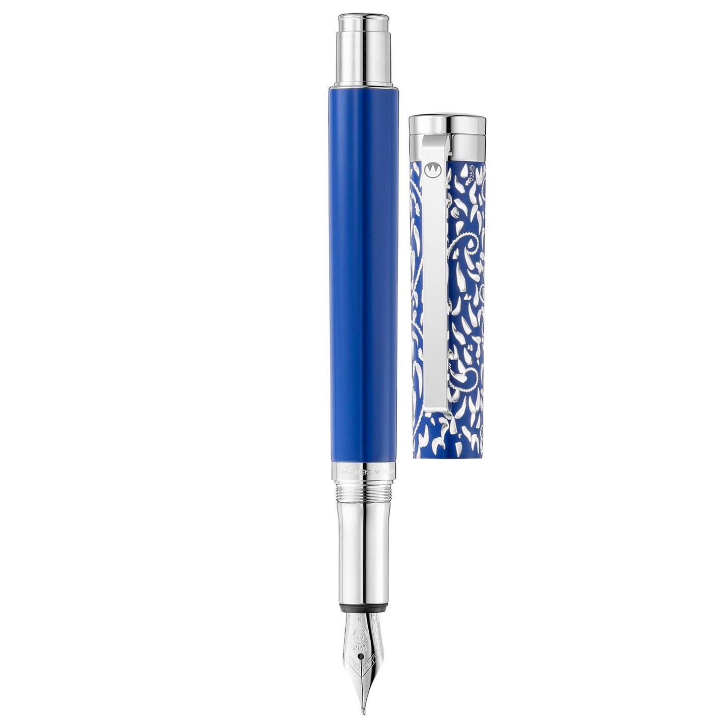 Waldmann Xetra Vienna Blue CT Fountain Pen