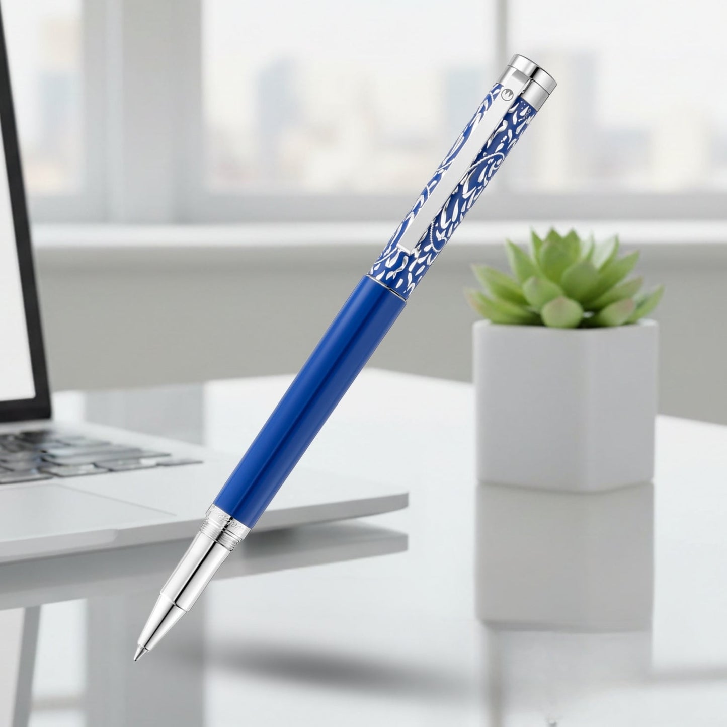 Waldmann Xetra Vienna Blue CT Roller Ball Pen 8733 (Special Edition)