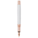 Waldmann Xetra Vienna Diamond Lady White RGT Fountain Pen