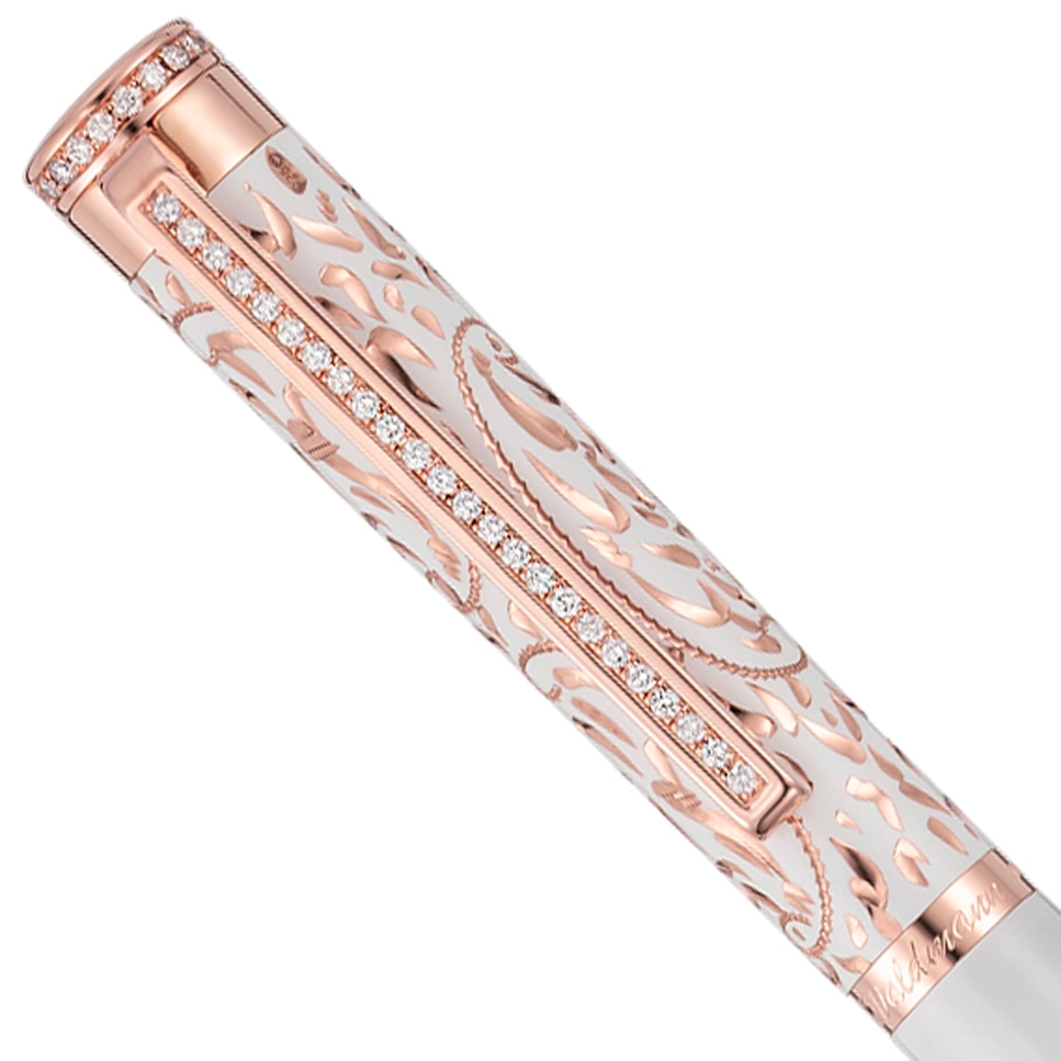 Waldmann Xetra Vienna Diamond Lady White RGT Fountain Pen