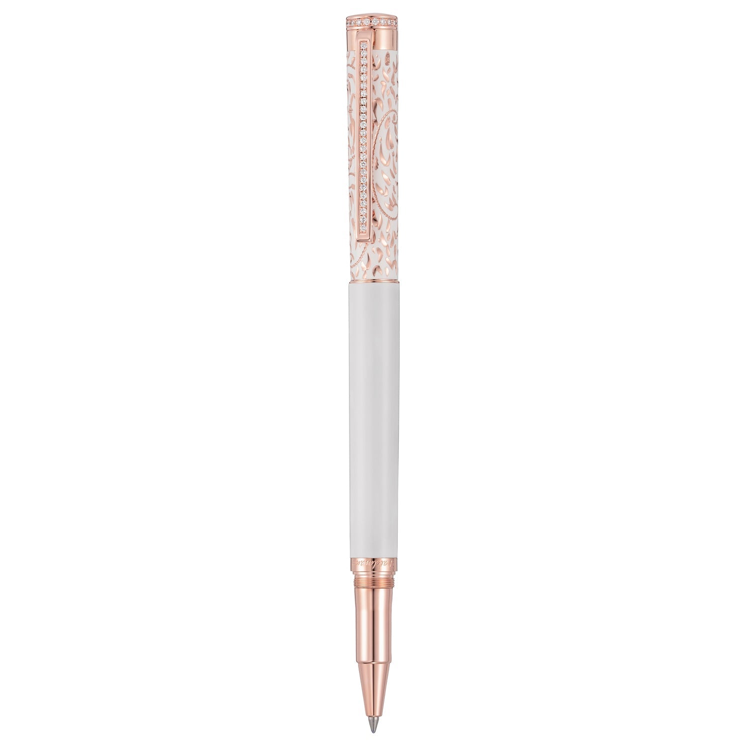 Waldmann Xetra Vienna Diamond Lady White RGT Roller Ball Pen 5720