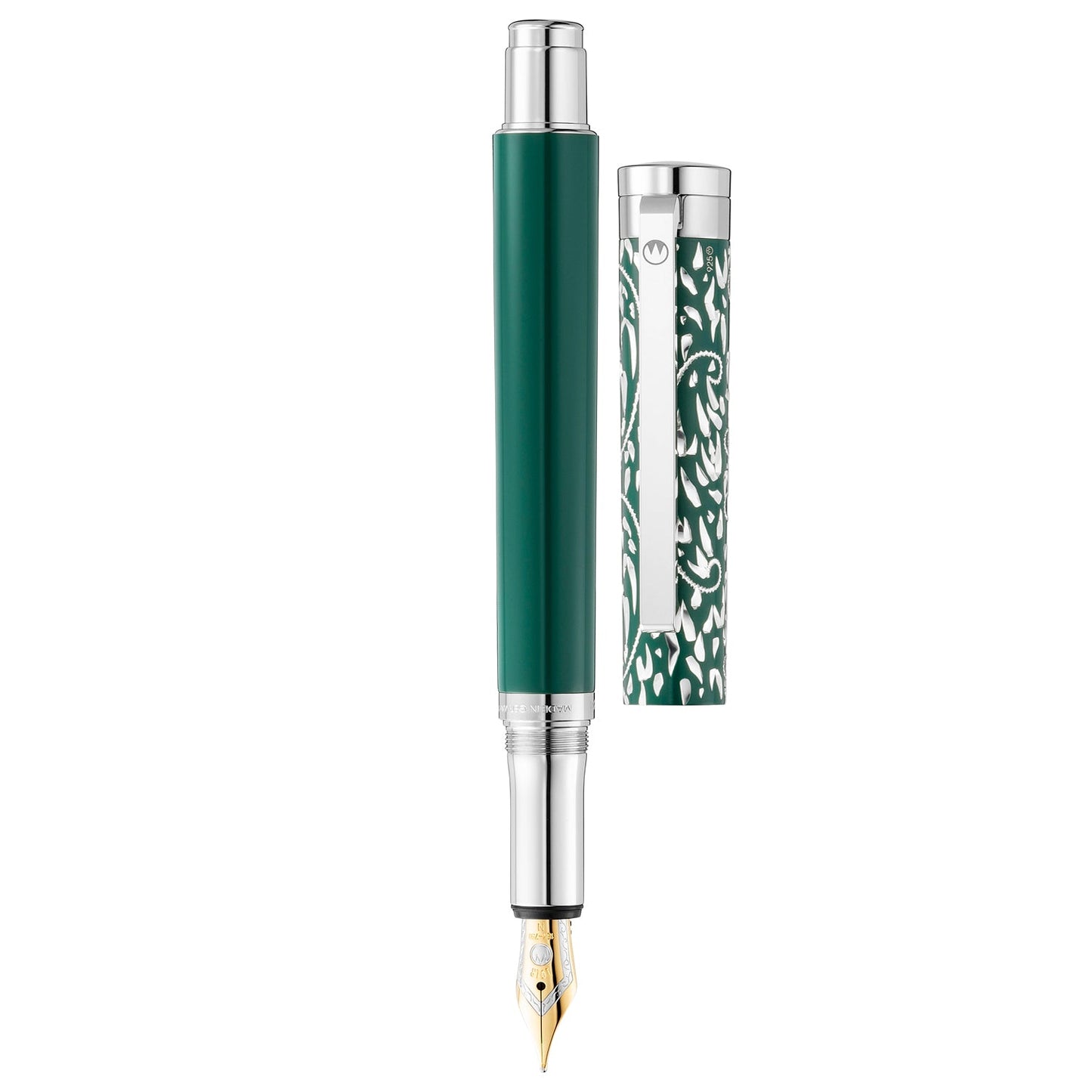 Waldmann Xetra Vienna Green CT 18CT Fountain Pen