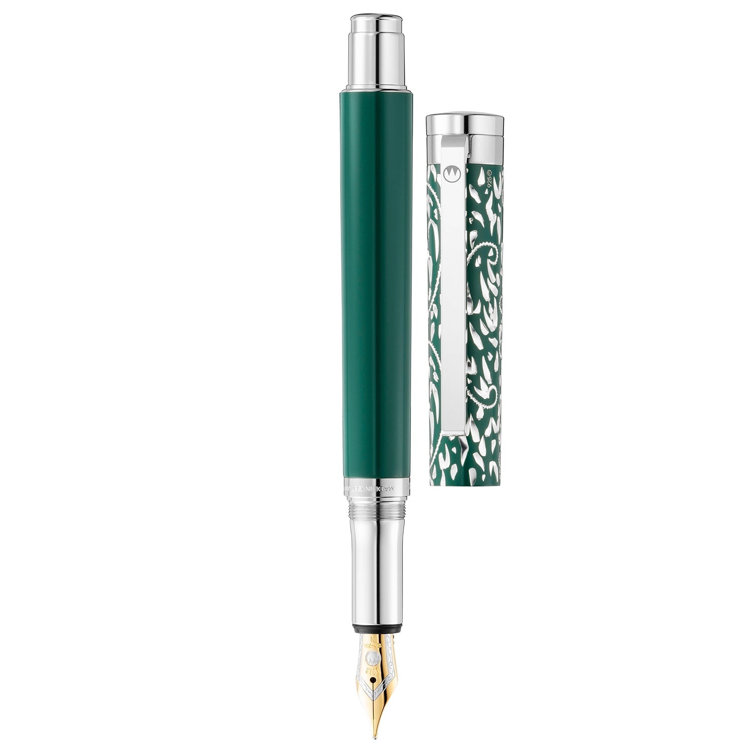 Waldmann Xetra Vienna Green CT 18CT Fountain Pen