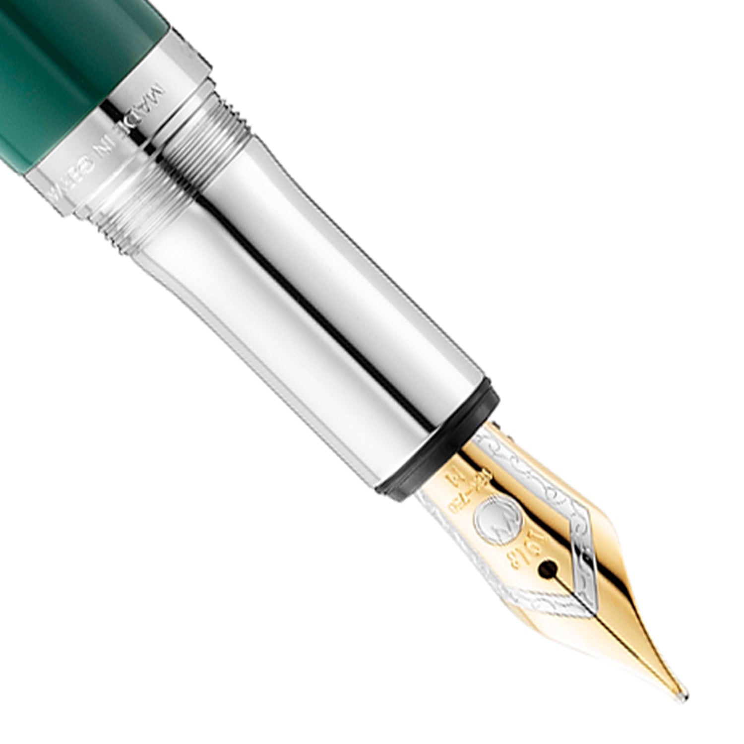 Waldmann Xetra Vienna Green CT 18CT Fountain Pen