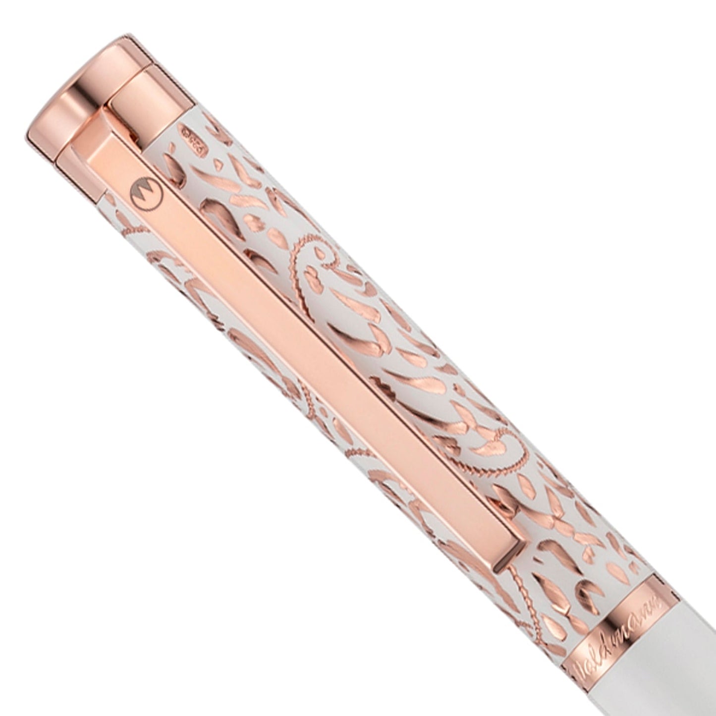Waldmann Xetra Vienna Lady White RGT Roller Ball Pen 5709