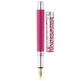 Waldmann Xetra Vienna Pink CT 18CT Fountain Pen