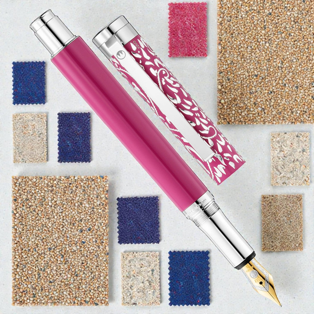 Waldmann Xetra Vienna Pink CT 18CT Fountain Pen