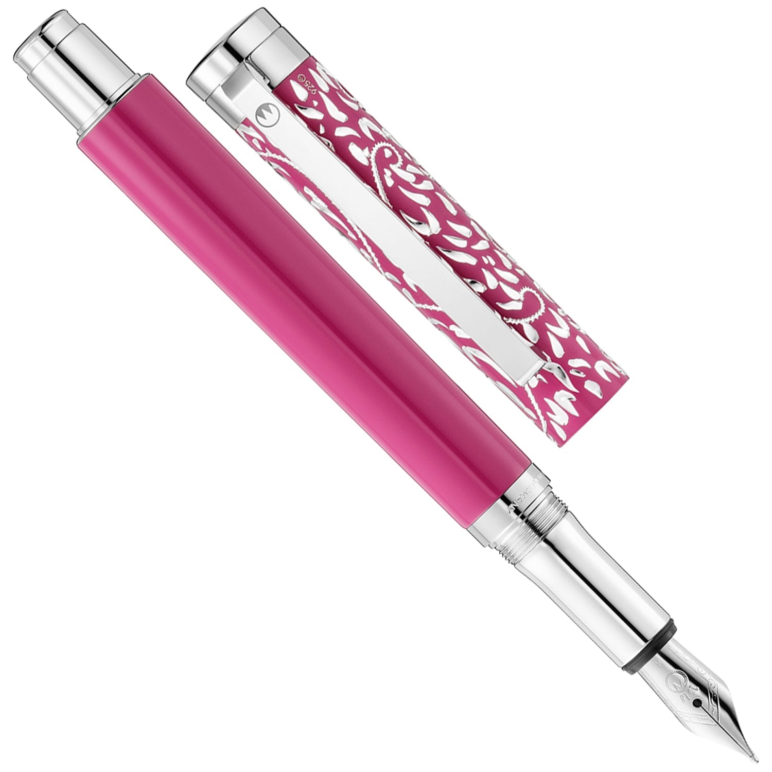 Waldmann Xetra Vienna Pink CT Fountain Pen