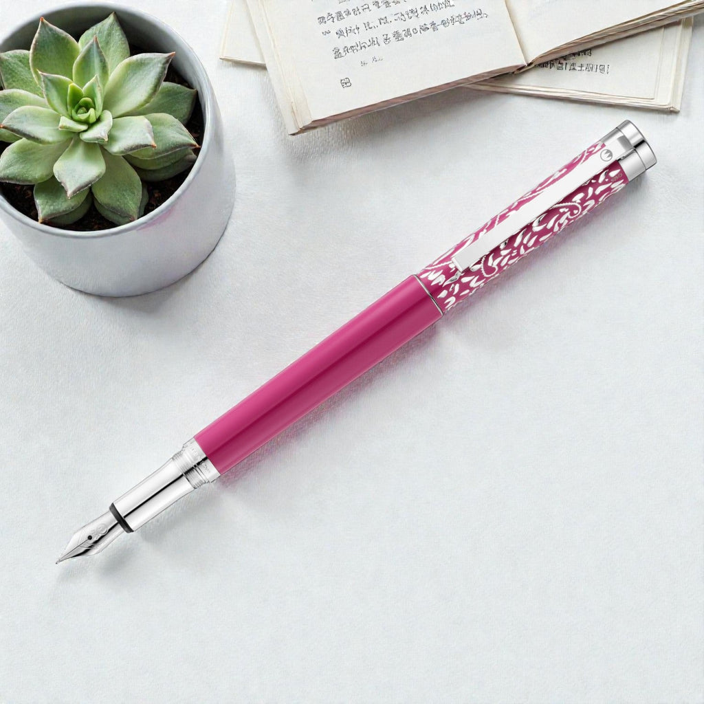 Waldmann Xetra Vienna Pink CT Fountain Pen