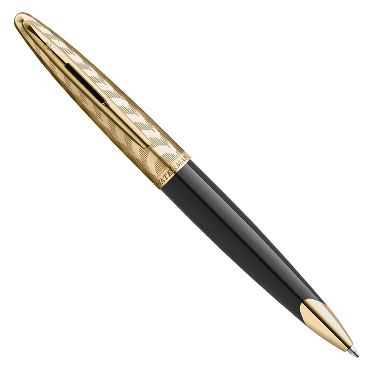 Waterman Carene Opera Deluxe Black GT Ballpoint Pen 9000040710