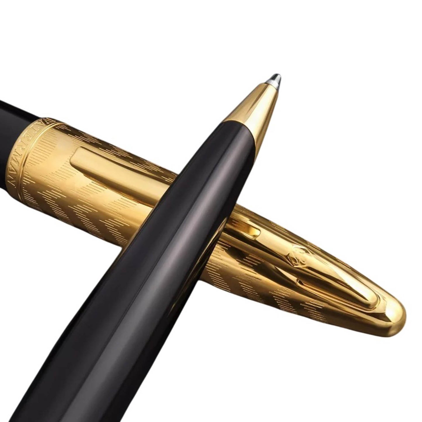 Waterman Carene Opera Deluxe Black GT Ballpoint Pen 9000040710