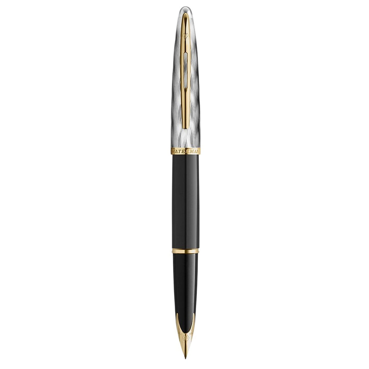 Waterman Carene Reflections Of Paris Deluxe Black GT Fountain Pen