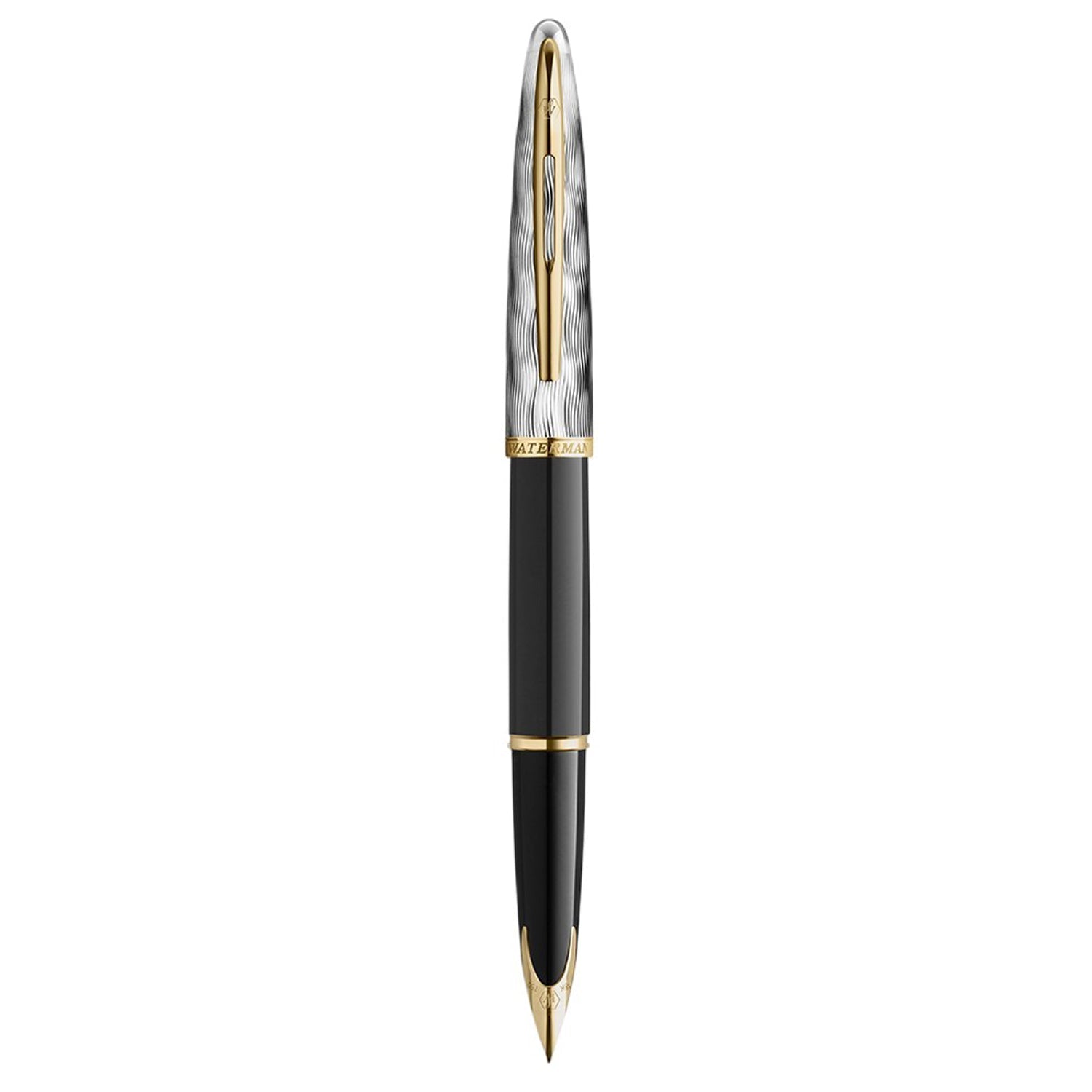 Waterman Carene Reflections Of Paris Deluxe Black GT Fountain Pen