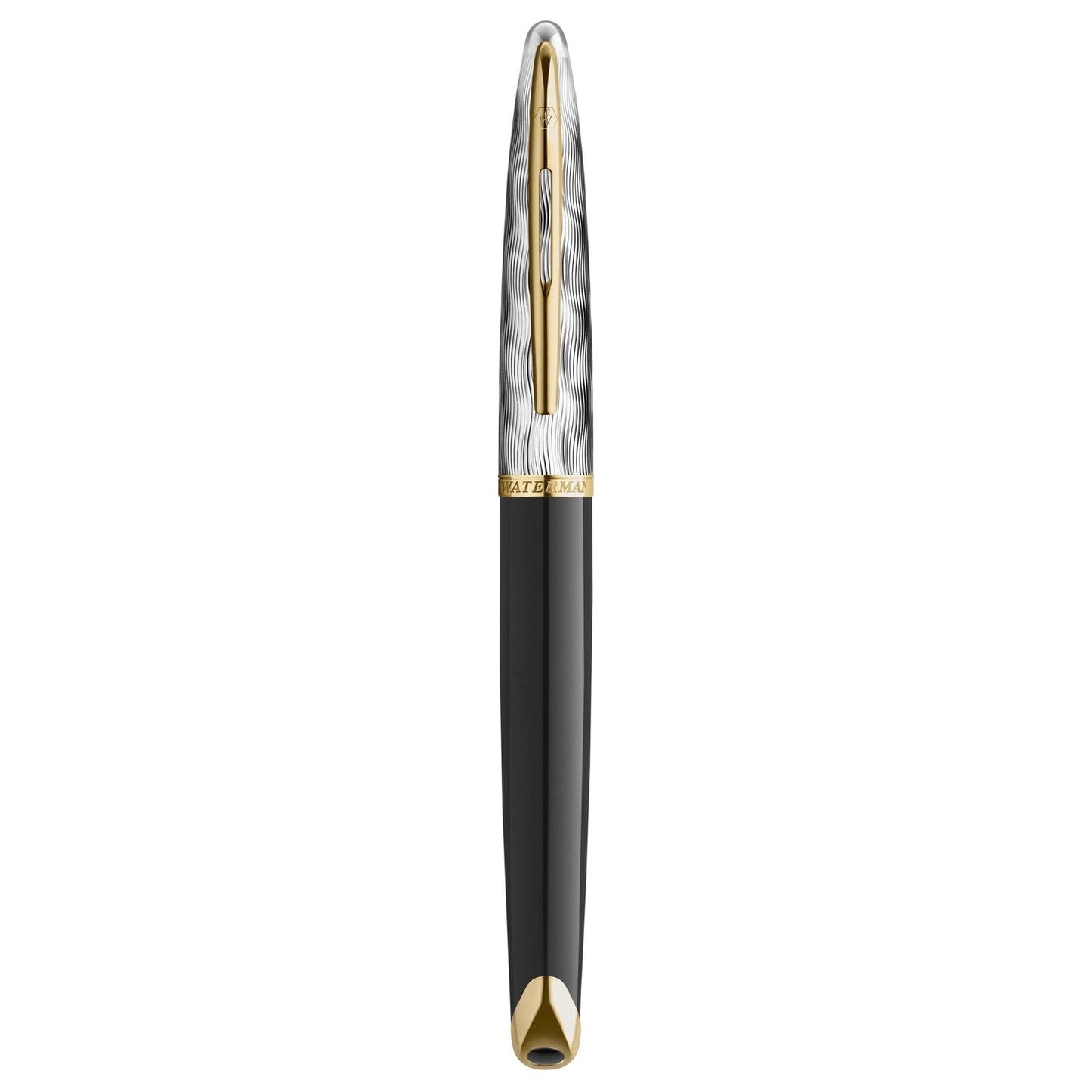 Waterman Carene Reflections Of Paris Deluxe Black GT Fountain Pen