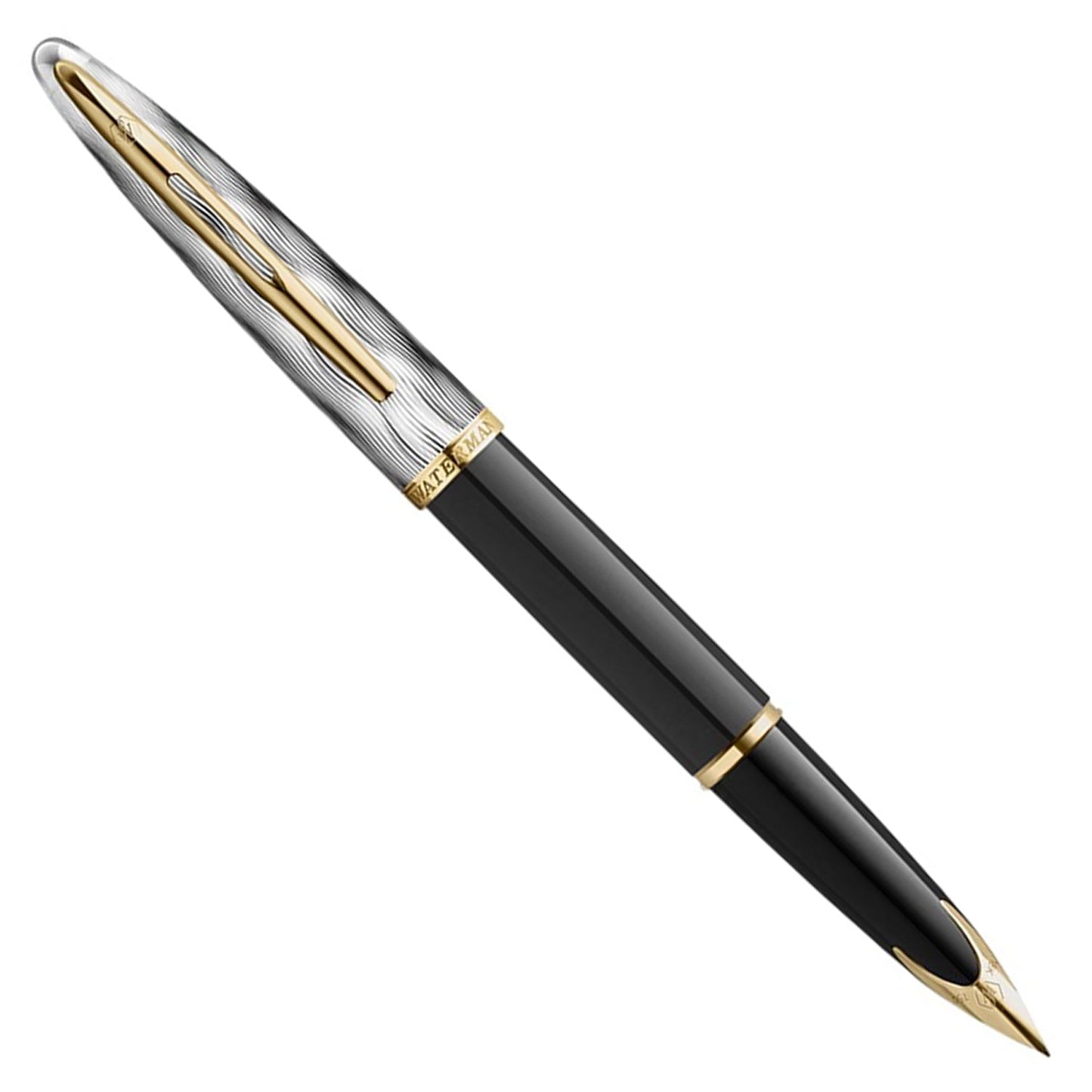 Waterman Carene Reflections Of Paris Deluxe Black GT Fountain Pen