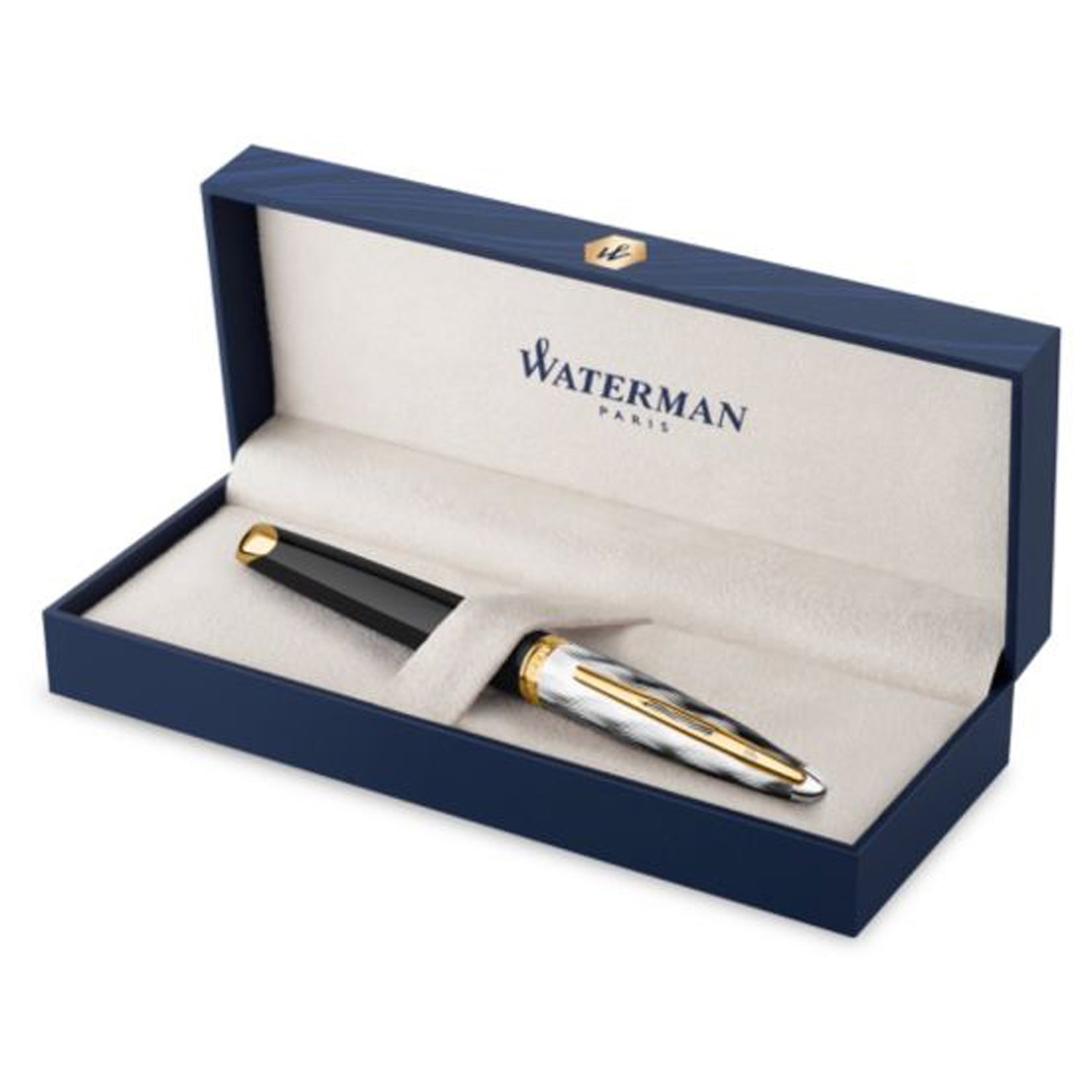 Waterman Carene Reflections Of Paris Deluxe Black GT Fountain Pen