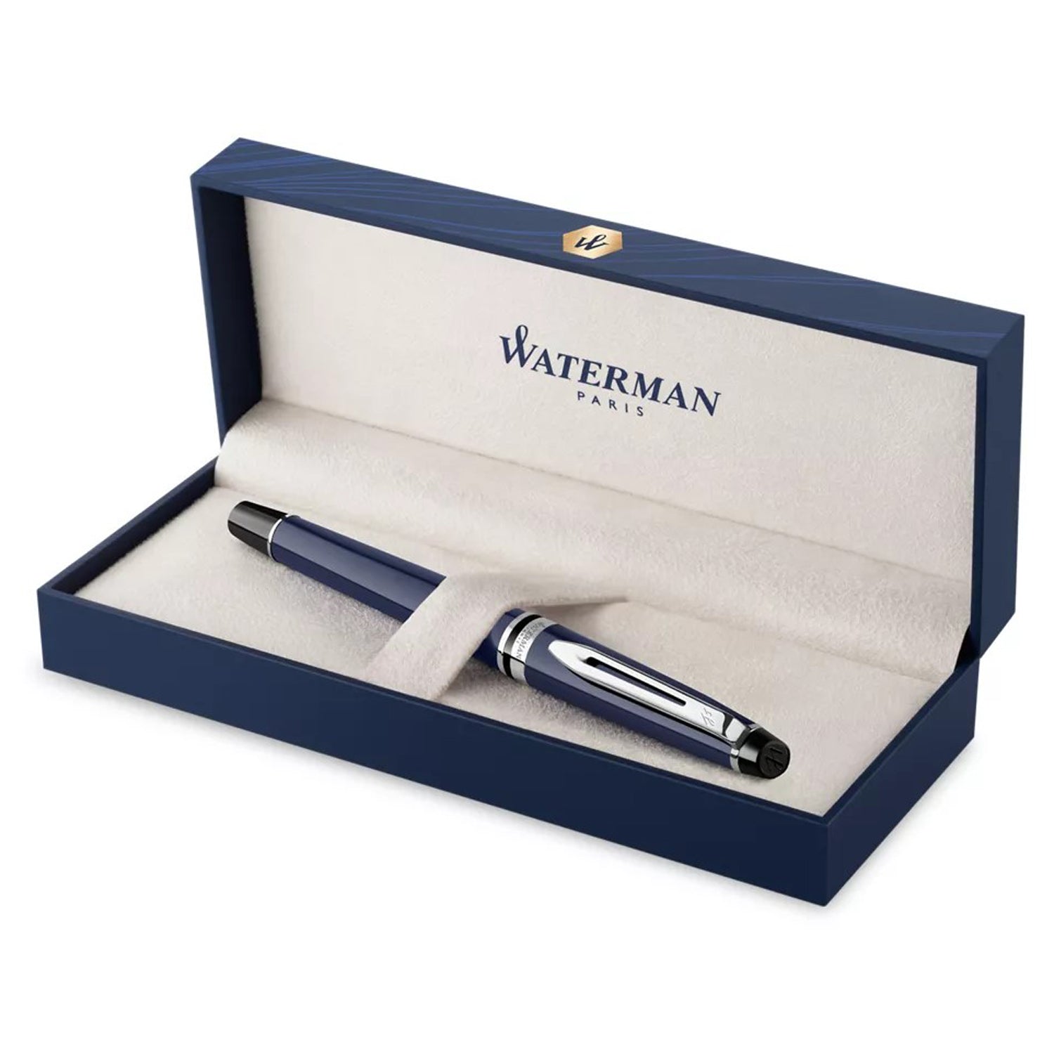Waterman Expert Blue Lacquer CT Fountain Pen