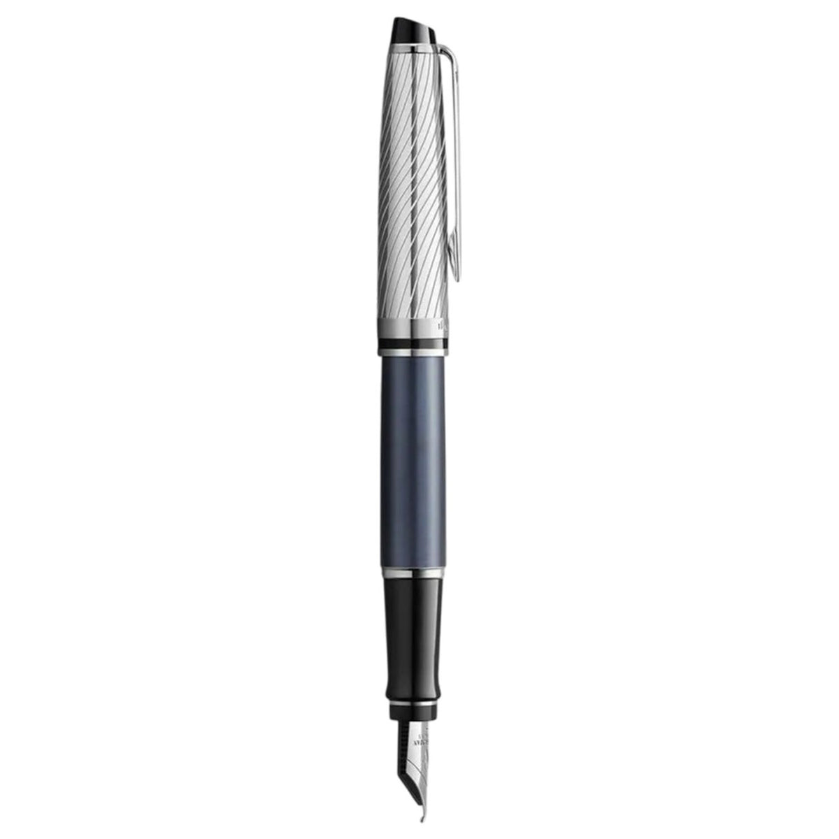 Waterman Expert Metallic Stone Deluxe Blue CT Fountain Pen