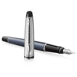 Waterman Expert Metallic Stone Deluxe Blue CT Fountain Pen