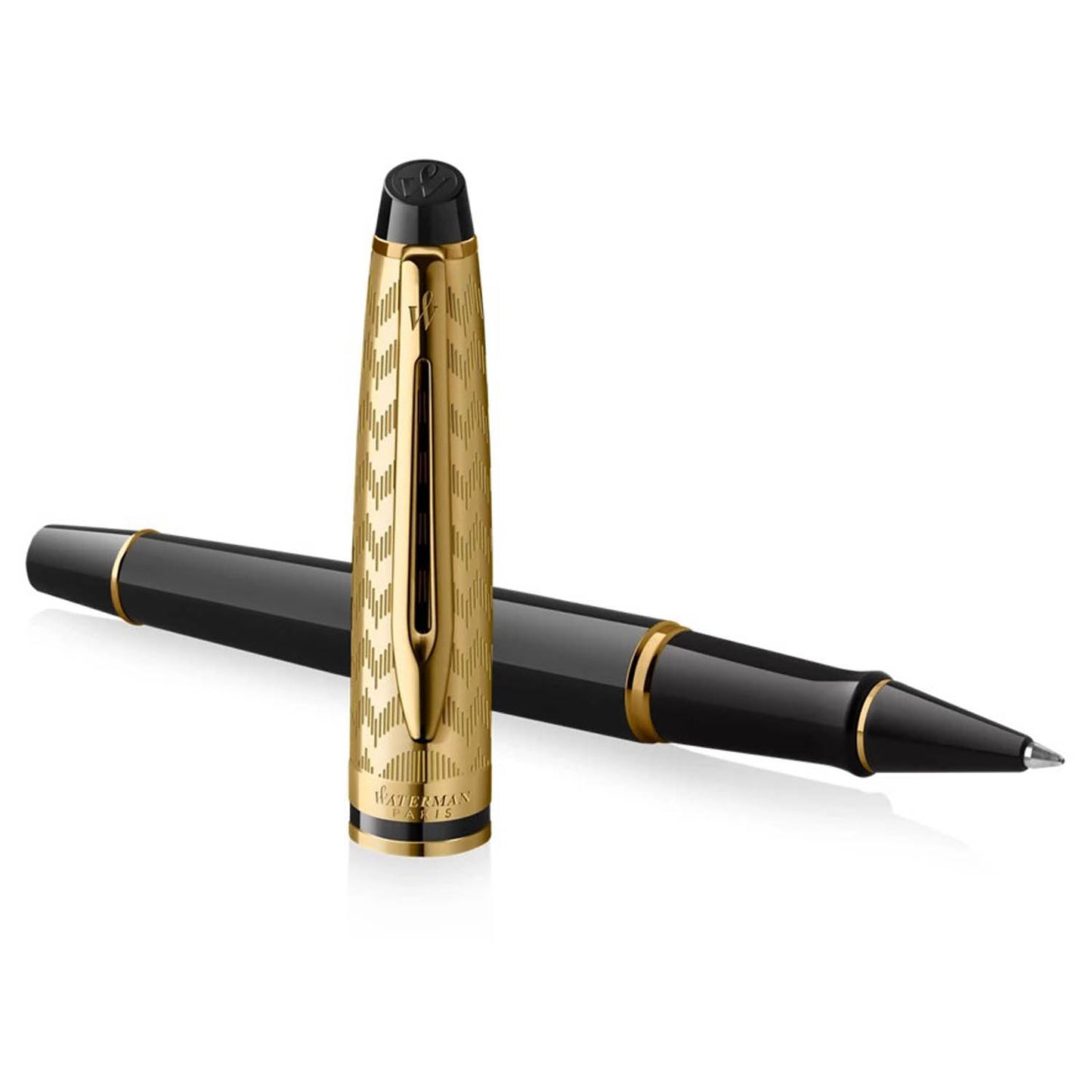 Waterman Expert Opera Deluxe Black GT Roller Ball Pen 9000040712