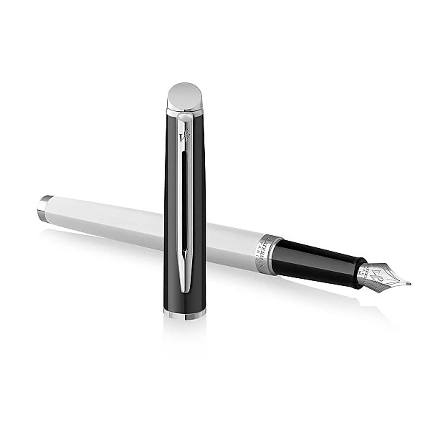 Waterman Hemisphere Colour Block Black/White CT Fountain Pen