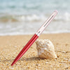 Waterman Hemisphere Matte Stainless Steel Red CT Ballpoint Pen 9000034683