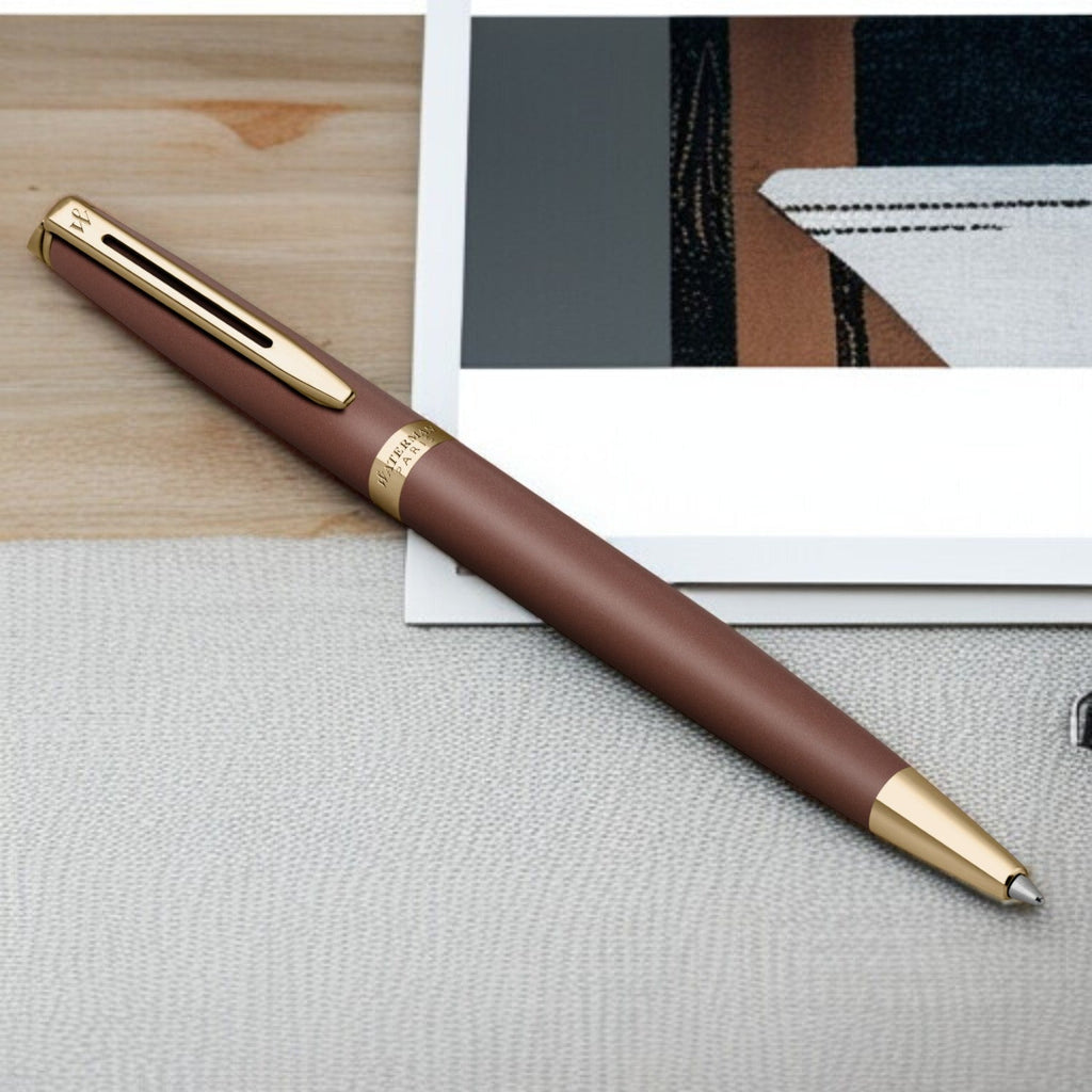 Waterman Hemisphere Metallic Copper GT Ballpoint Pen 9000039919