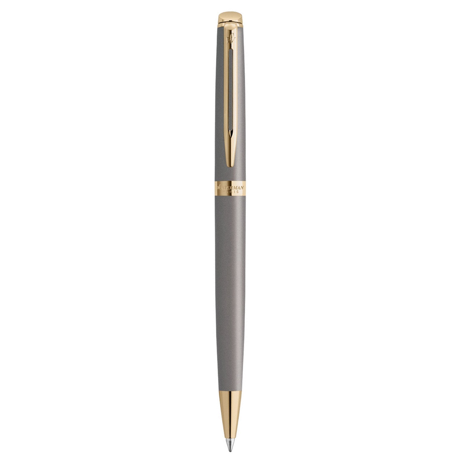 Waterman Hemisphere Metallic Grey GT Ballpoint Pen 9000039923