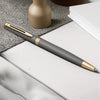 Waterman Hemisphere Metallic Grey GT Ballpoint Pen 9000039923