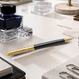 Waterman Hemisphere Opera Deluxe Black GT Ballpoint Pen 9000040706