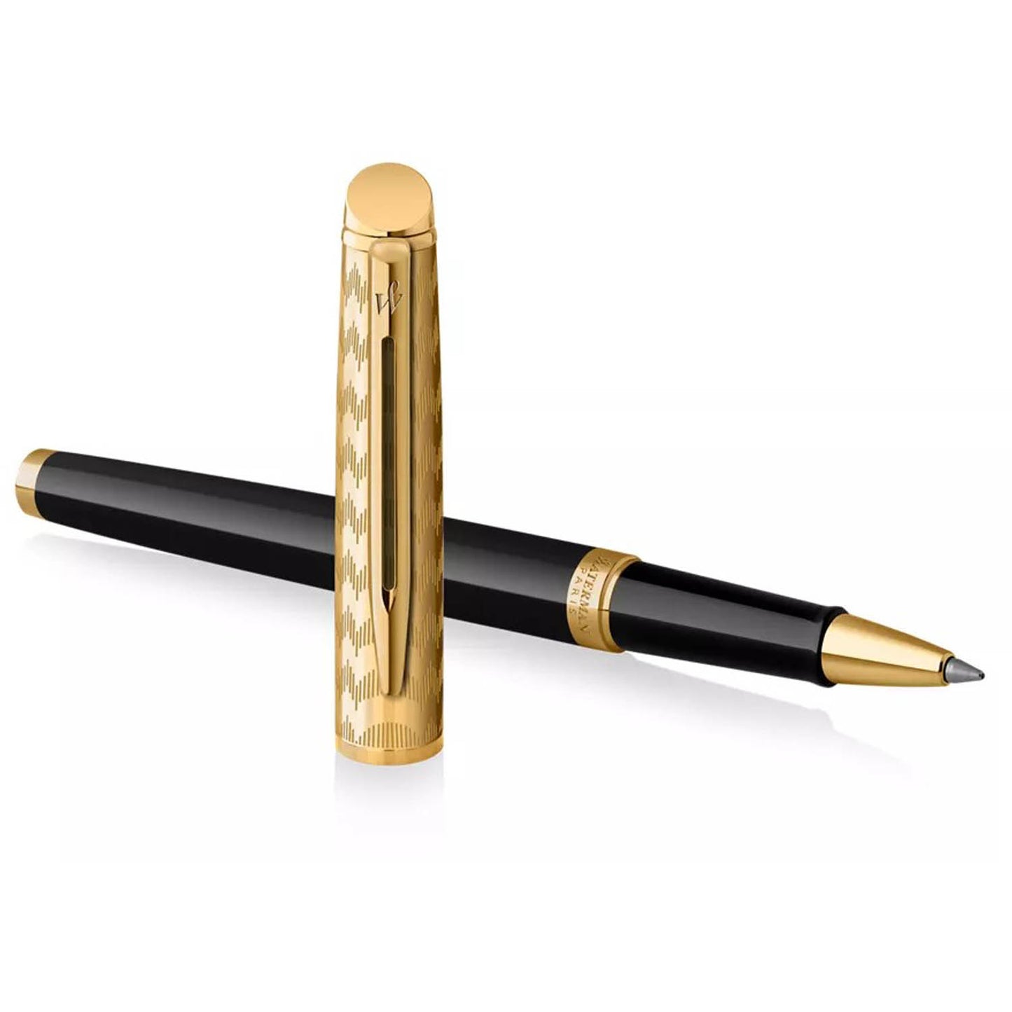 Waterman Hemisphere Opera Deluxe Black GT Roller Ball Pen 9000040714