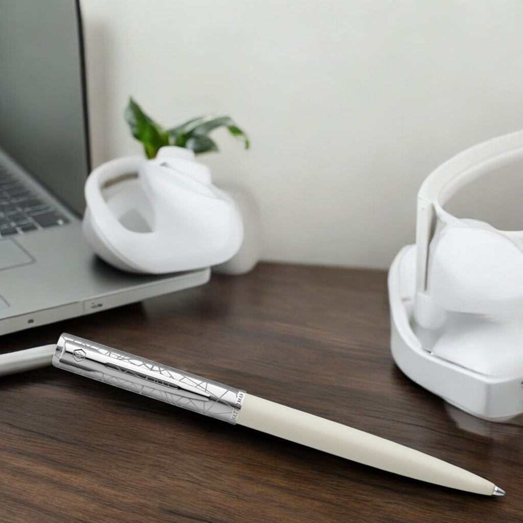 Waterman Allure Deluxe White CT Ballpoint Pen 9000034661